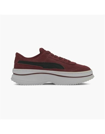 Kvinde Casual Sneakers Puma Sportswear Deva Suede Mørkerød