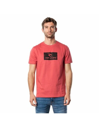 Kortærmet T-shirt til Mænd Rip Curl Hallmark Rød