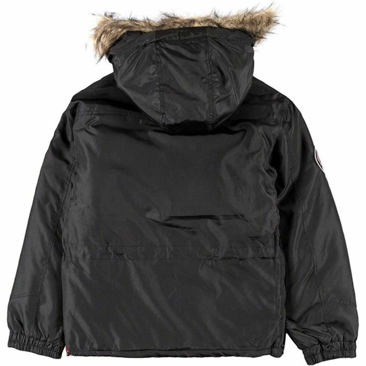 Unisex Parka jakke Go & Win Noreg Børns Sort