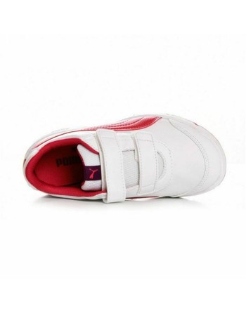 Scarpe da Tennis Casual Bambino Puma  Stepfleex 2 SL V PS Rosso Bianco