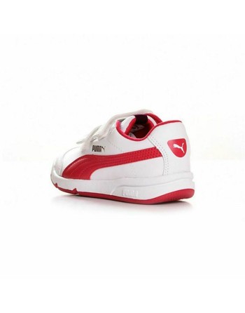 Jungen Sneaker Puma  Stepfleex 2 SL V PS Rot Weiß