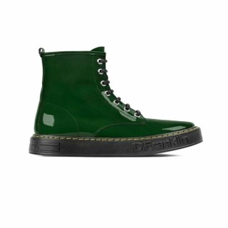 Stivali da Donna D.Franklin Berlian Patent Verde (37)