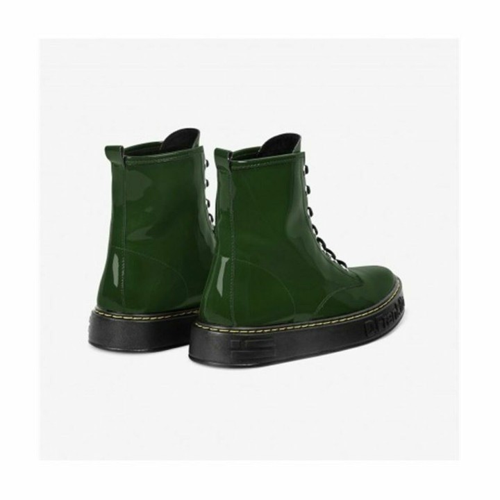 Stivali da Donna D.Franklin Berlian Patent Verde (37)