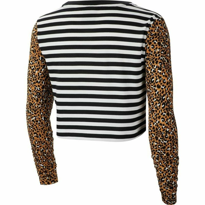 Langærmet T-shirt til Kvinder Nike Animal Print