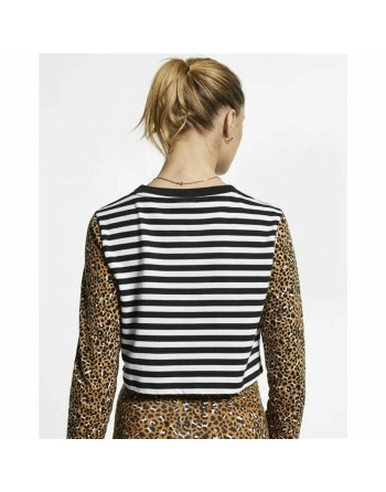 Damen Langarm-T-Shirt Nike Animal Print