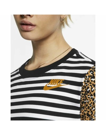 Maglia a Maniche Lunghe Donna Nike Animal Print