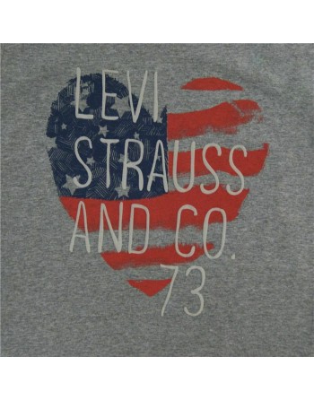 Maglia a Maniche Lunghe per Bambini Levi's Fille Grigio scuro