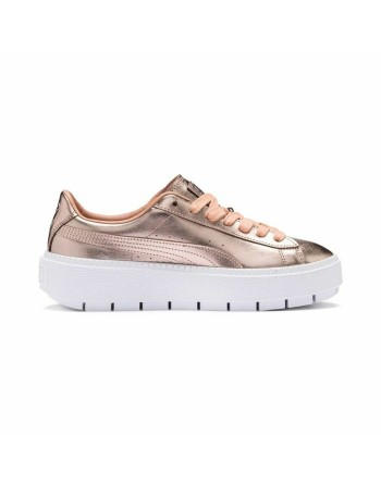 Zapatillas Casual de Mujer Puma Basket Platform Trace Luxe