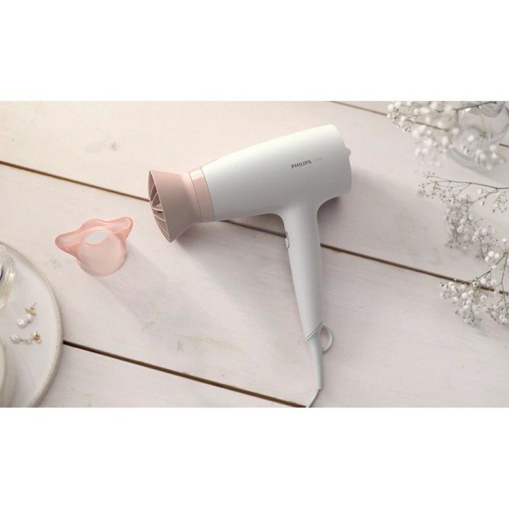 Hairdryer Philips 3000 series White Pink 1600 W