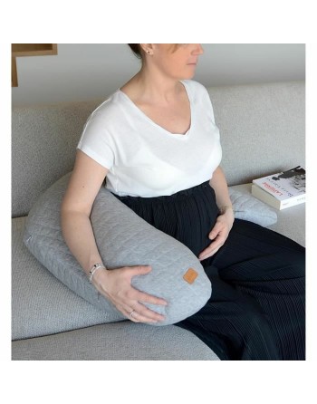 Breastfeeding Cushion Béaba Big Flopsy Grey