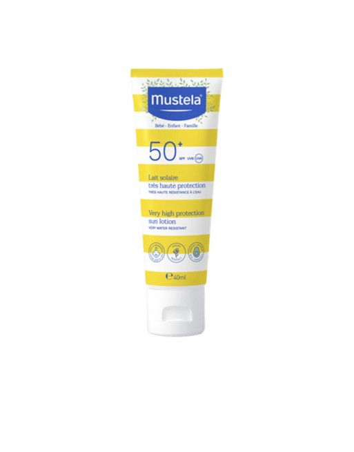 Protector Solar para Niños Mustela Familia Sol SPF 50+ 40 ml