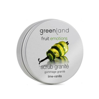 Eksfolierende Kropscreme Greenland Fruit Emotions Lime Vanilje (200 ml)