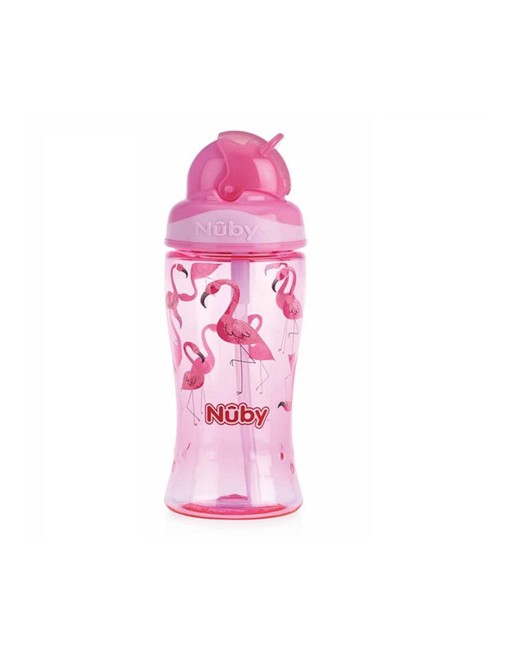 Bicchiere di Apprendimento Nûby Flip-it Fenicottero rosa 360 ml