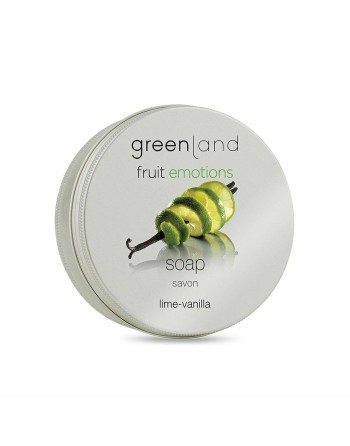 Stück Seife Greenland Fruit Emotions Neongrün Vanille (100 ml)