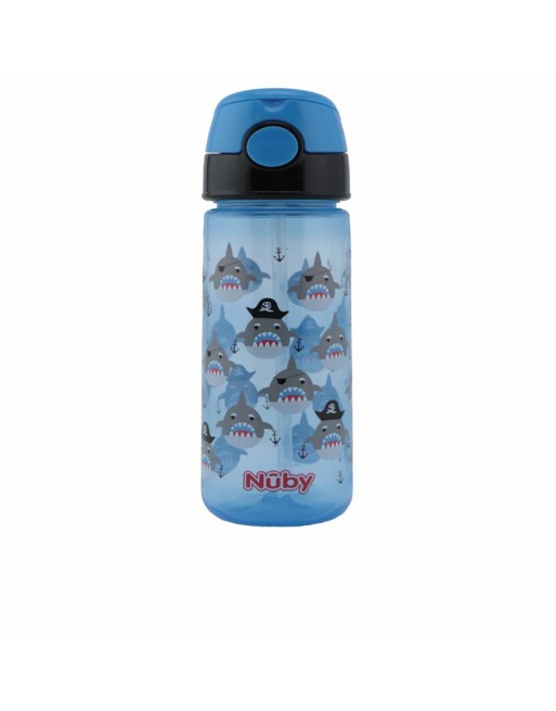 Lernglas Nûby Taza 540 ml Hai Blau