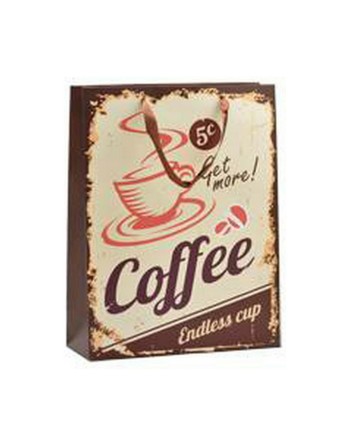 Papirpose Hotdog & Coffee 10 x 33 x 25,5 cm (12 enheder)