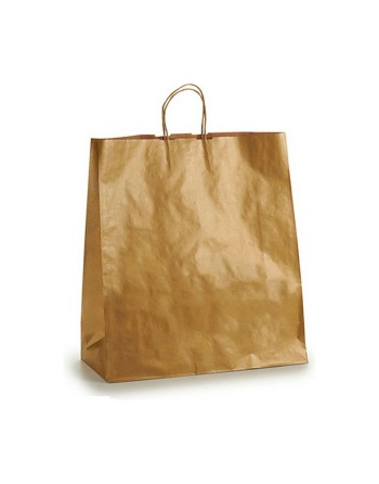 Papiertaschen 46 x 16 x 60 cm Gold (25 Stück)