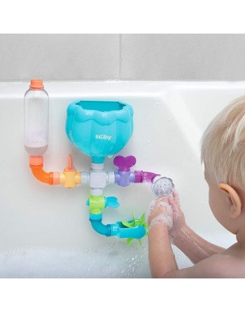 Jouets Pour le Bain Nûby Crazy Tubes
