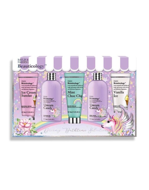 Unisex-Kosmetik-Set Baylis & Harding Beautycology Unicorn (5 pcs)