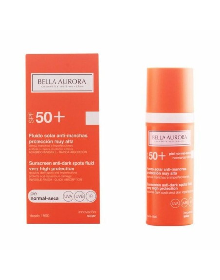 Fluido Solar Antimanchas Spf +50 Bella Aurora 2526108 SPF 50+ 50 ml