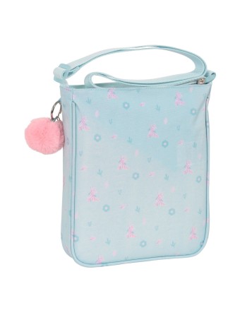 Borsa a Tracolla Moos Garden 21 x 25 x 4.5 cm Turchese