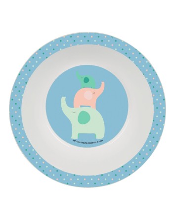 Kindergeschirr-Set Safta Elefantes (4 Stücke)