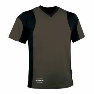 Unisex Kortærmet T-shirt Cofra Java Brun