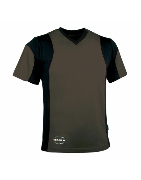 Maglia a Maniche Corte Unisex Cofra Java Marrone