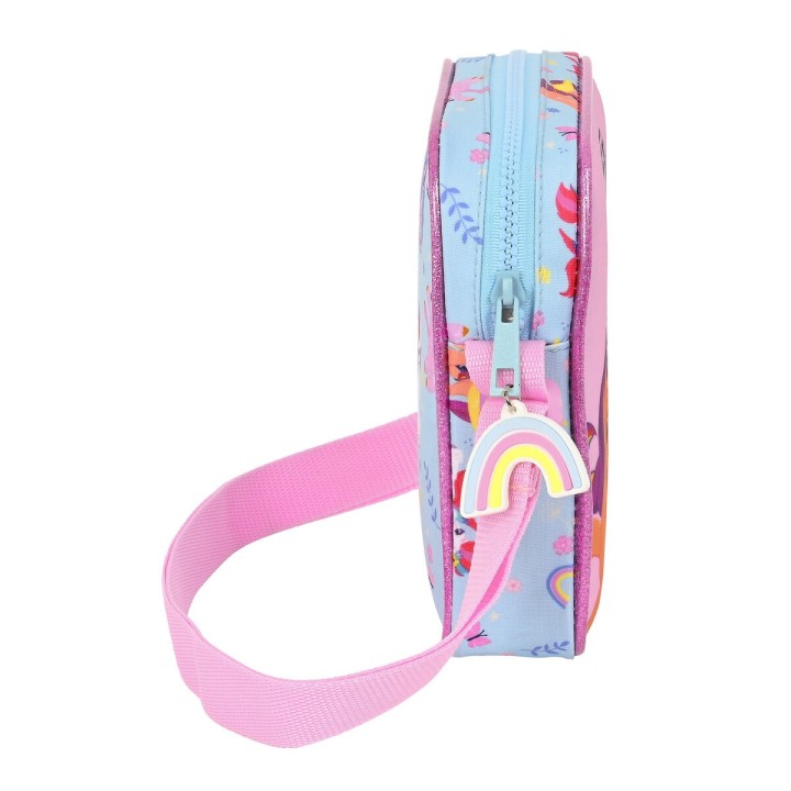 Skuldertaske My Little Pony Wild & free Blå Pink 16 x 18 x 4 cm