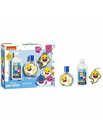Parfume sæt til børn Baby Shark EDT 3 Dele