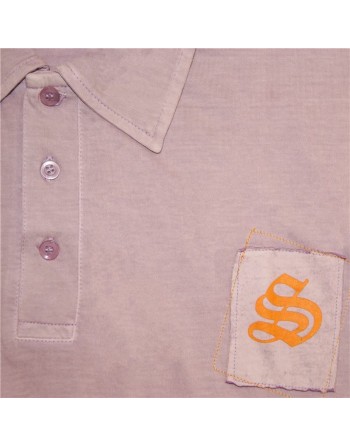 Men’s Short Sleeve Polo Shirt Solido Team Cricket