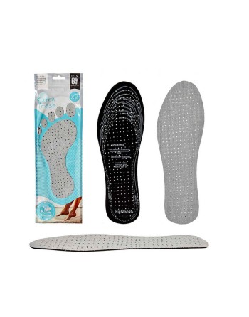 Modèles Extra Fresh Noir Gris Coton Latex 9,5 x 30 cm (12 Unités)