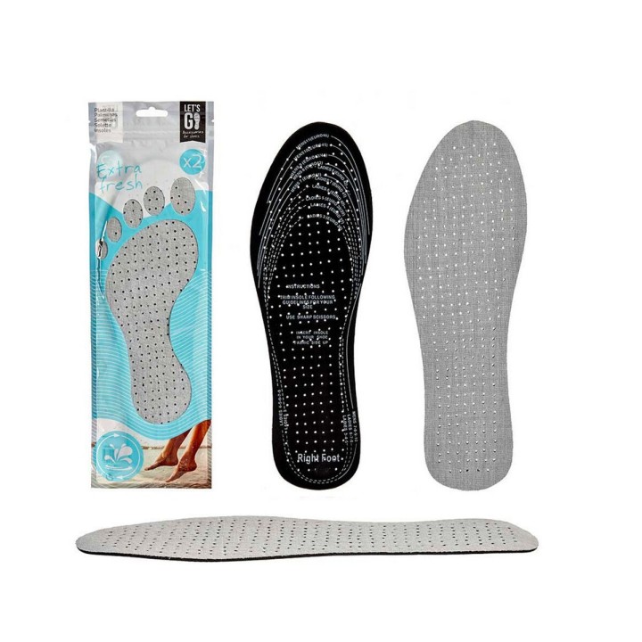 Modelli Extra Fresh Nero Grigio Cotone Lattice 9,5 x 30 cm (12 Unità)