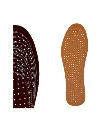 Skabeloner Brun Sort Læder Latex 9,5 x 30 cm (12 enheder)