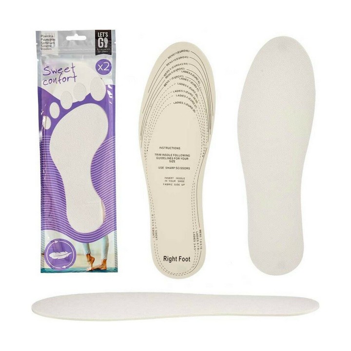 Modelli Extra COmfort Bianco Lattice TNT (Non Woven) 9,5 x 29,5 cm (12 Unità)