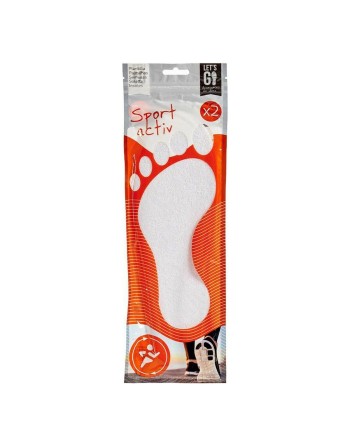 Modèles Sport Blanc Coton Latex 9,5 x 29,5 cm (12 Unités)