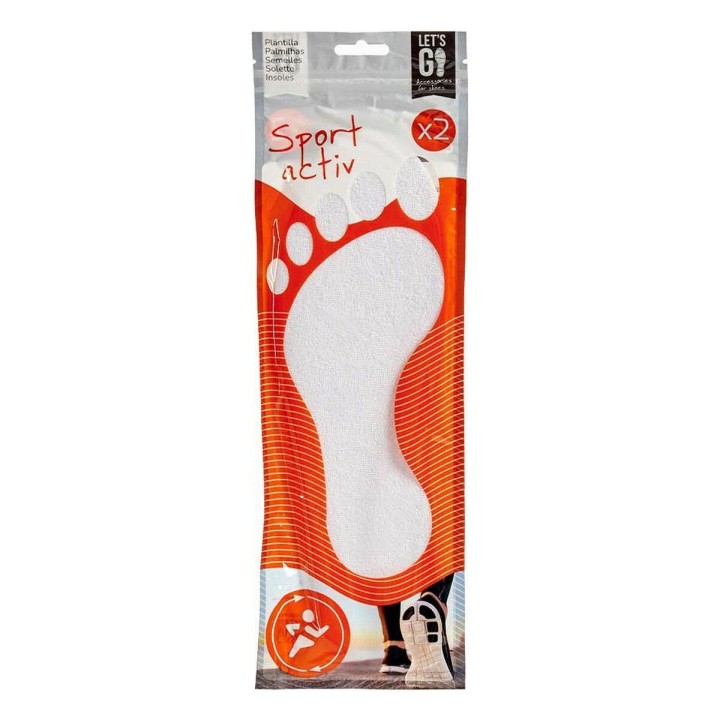 Modelli Sport Bianco Cotone Lattice 9,5 x 29,5 cm (12 Unità)