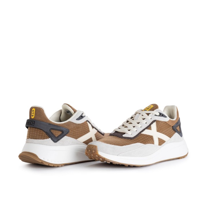 Herre sneakers Munich TIP 12 4155012 Brun
