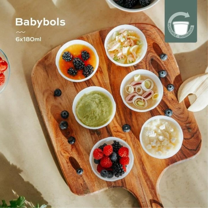 Set di scatole porta pranzo Babymoov A004317 Multicolore 3 Unità