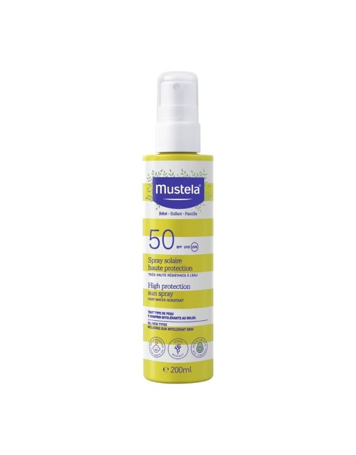 Spray solare per bambini Mustela   Spf 50 200 ml