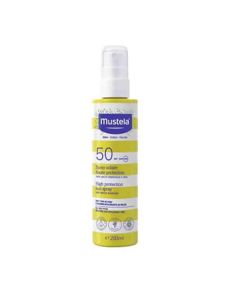 Spray solare per bambini Mustela   Spf 50 200 ml