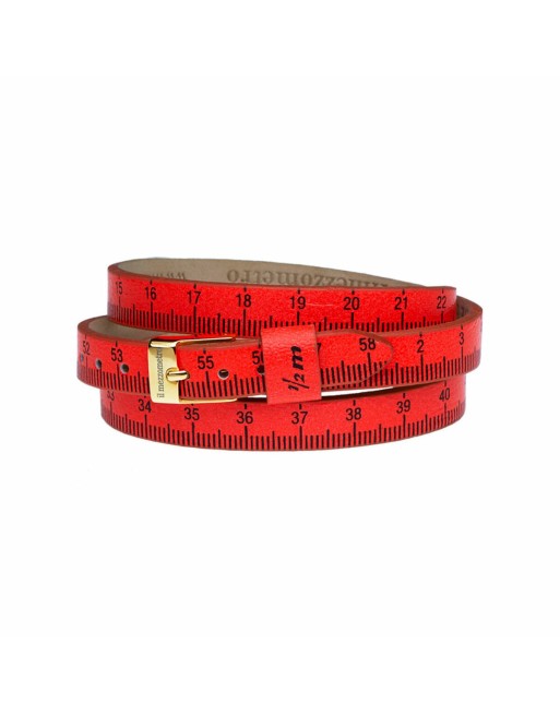 Pulsera Mujer il mezzometro FLUO - BRACCIALE IN PELLE/LEATHER BRACELET