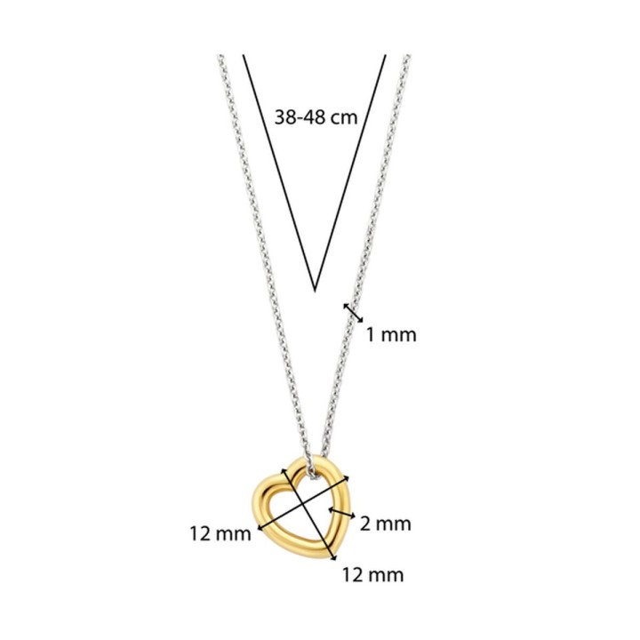 Collana Donna Ti Sento 34022SY/42