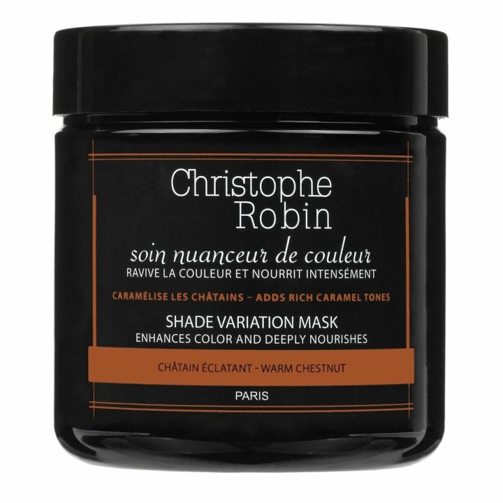 Mascarilla Protectora del Color Christophe Robin 185628 Cabello castaño oscuro 250 ml