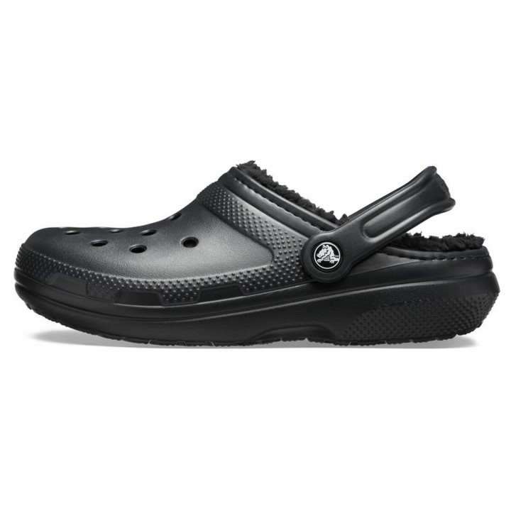 Træsko Crocs  Classic Lined Clog Sort