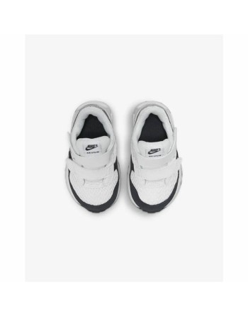 Chaussures de Sport pour Bébés Nike Air Max Systm Noir Blanc
