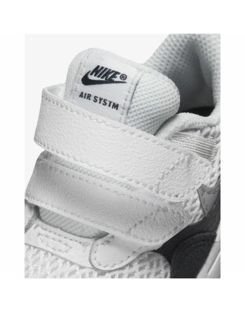 Zapatillas de Deporte para Bebés Nike Air Max Systm Negro Blanco