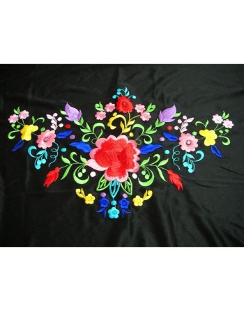 Shawl PGN3928 Black 140 cm