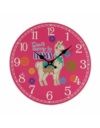 Orologio da Parete Fiamma 3 x 33,8 x 33,8 cm (12 Unità)