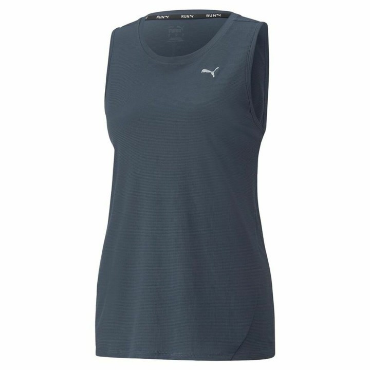 Kortærmet T-shirt til Kvinder Puma Run Favorite Tank  Mørkeblå Dame